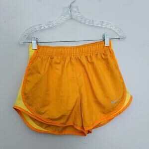 Nike Dri Fit Tempo Orange Athletic Shorts Women’s Size M